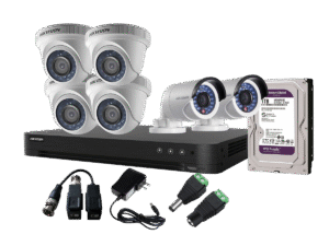 Kit de 6 Cámaras Full HD 2MP 1080P