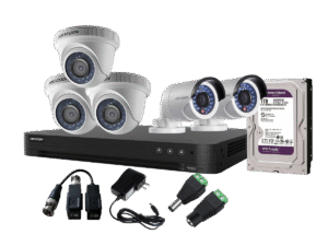 Kit de 5 Cámaras Full HD 2MP 1080P